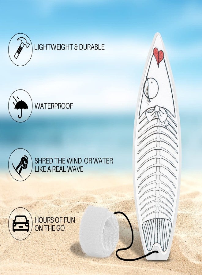 JUNIQUTE Finger Surfboard-Mini Surfboard for Kids and Surfers with Eye-catching Graphic Design and Receive Bag (3 PCS Black+White+Purple) - Image 5